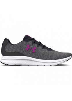 Damskie buty do biegania Under Armour UA W Charged Impulse 3 Knit - szare ze sklepu Sportstylestory.com w kategorii Buty sportowe damskie - zdjęcie 176417677