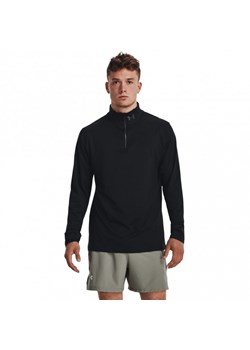 Męski longsleeve do biegania Under Armour UA Launch Pro 1/4 Zip - czarny ze sklepu Sportstylestory.com w kategorii T-shirty męskie - zdjęcie 176417936