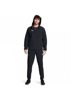 Męski dres komplet treningowy Under Armour UA M\'s Challenger Pro Tracksuit - czarny ze sklepu Sportstylestory.com w kategorii Bluzy męskie - zdjęcie 176418836