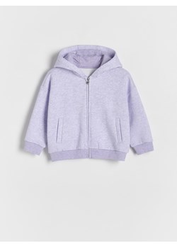 Reserved - Bluza z kapturem - lawendowy ze sklepu Reserved w kategorii Bluzy dziewczęce - zdjęcie 176432895