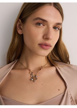 Reserved - Naszyjnik z zawieszką - wielobarwny ze sklepu Reserved w kategorii Naszyjniki - zdjęcie 176438796