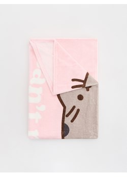 Reserved - Koc Pusheen - różowy ze sklepu Reserved w kategorii Kocyki dziecięce - zdjęcie 176440147