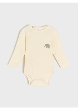 Sinsay - Body - kremowy ze sklepu Sinsay w kategorii Body niemowlęce - zdjęcie 176463466