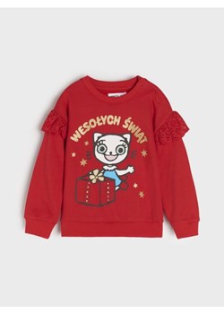 Sinsay - Bluza Kicia Kocia - czerwony ze sklepu Sinsay w kategorii Bluzy i swetry - zdjęcie 176463548