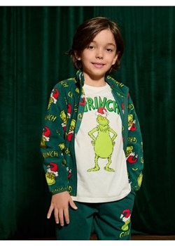 Sinsay - Koszulka z długimi rękawami Grinch - kremowy ze sklepu Sinsay w kategorii Koszule chłopięce - zdjęcie 176464156