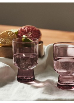 Sinsay - Szklanki 2 pack - fioletowy ze sklepu Sinsay w kategorii Szklanki - zdjęcie 176466016
