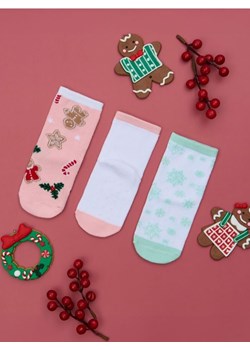 Sinsay - Skarpetki 3 pack - wielobarwny ze sklepu Sinsay w kategorii Skarpetki dziecięce - zdjęcie 176466517