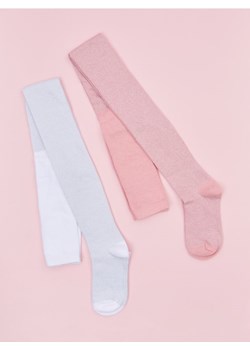 Sinsay - Rajstopy 2 pack - wielobarwny ze sklepu Sinsay w kategorii Rajstopy dziecięce - zdjęcie 176466757