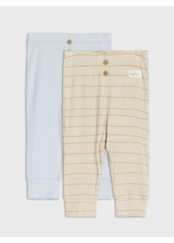Sinsay - Legginsy 2 pack - błękitny ze sklepu Sinsay w kategorii Spodnie i półśpiochy - zdjęcie 176467836