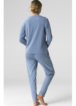 Atlantic bawełniana piżama damska NLP-479-NIEBIESKI, Kolor niebieski, Rozmiar S, ATLANTIC ze sklepu Intymna w kategorii Piżamy damskie - zdjęcie 176469797