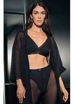 Esotiq stringi damskie Othilia 41834-99X, Kolor czarny, Rozmiar L, Esotiq ze sklepu Intymna w kategorii Majtki damskie - zdjęcie 176470035