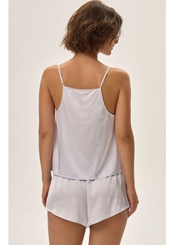 Esotiq piżama damska satynowa Jelly 42084-09X, Kolor jasnoszary, Rozmiar L, Esotiq ze sklepu Intymna w kategorii Piżamy damskie - zdjęcie 176470317