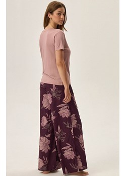 Henderson dwuczęściowa piżama damska Fleur 41873-93X, Kolor fioletowy-wzór, Rozmiar 2XL, Henderson ze sklepu Intymna w kategorii Piżamy damskie - zdjęcie 176470848