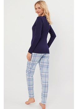 Piżama damska z długim rękawem i długimi spodniami Adriana, Kolor granatowo-niebieski, Rozmiar S, Italian Fashion - id: 193033 - marki Italian Fashion - 176471067 Piżama damska z długim rękawem i długimi spodniami Adriana, Kolor granatowo-niebieski, Rozmiar S, Italian Fashion ze sklepu Intymna w kategorii Piżamy damskie - zdjęcie 176471067