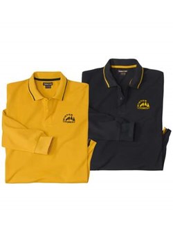 Zestaw 2 polo z dzianiny pika Trendy ze sklepu Atlas For Men w kategorii T-shirty męskie - zdjęcie 176536567