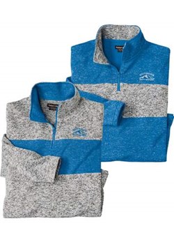 Zestaw 2 rozpinanych bluz z moltonu Outdoor Winter ze sklepu Atlas For Men w kategorii Bluzy męskie - zdjęcie 176536637