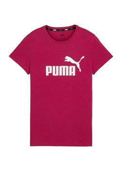 Koszulka damska ESS+ Metallic Logo Tee Puma ze sklepu SPORT-SHOP.pl w kategorii Bluzki damskie - zdjęcie 176550415