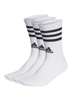 Skarpety 3-stripes Cushioned Crew 3 pary Adidas ze sklepu SPORT-SHOP.pl w kategorii Skarpetki męskie - zdjęcie 176550437