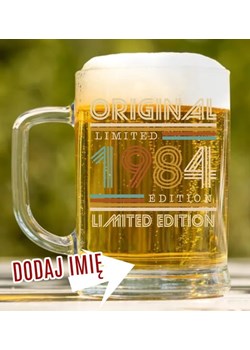 KUFEL NA 40 URODZINY Z IMIENIEM NA PREZENT na 40 ze sklepu Time For Fashion w kategorii Szklanki - zdjęcie 176551056