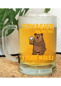 ŚMIESZNY KUFEL NA PREZENT DLA SZWAGRA ze sklepu Time For Fashion w kategorii Szklanki - zdjęcie 176551129