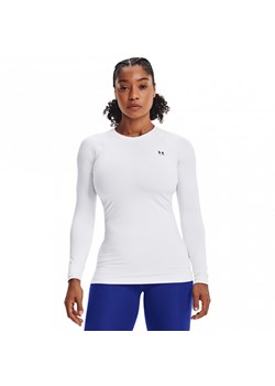 Damska bielizna treningowa termoaktywna (góra) Under Armour UA CG Authentics Crew - biała ze sklepu Sportstylestory.com w kategorii Bielizna termoaktywna damska - zdjęcie 176551588