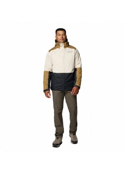 Męska kurtka trekkingowa Columbia Men\'s Point Park 3-In-1 Waterproof Insulated Jacket - brązowa ze sklepu Sportstylestory.com w kategorii Kurtki męskie - zdjęcie 176554839