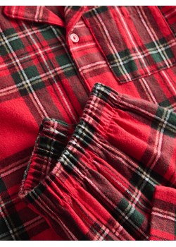 Reserved - Świąteczna flanelowa piżama w kratę - czerwony ze sklepu Reserved w kategorii Piżamy dziecięce - zdjęcie 176566545