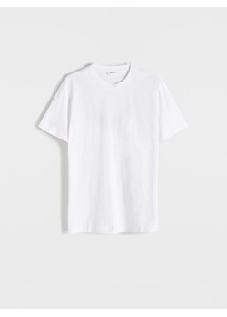 Reserved - T-shirt regular fit - biały ze sklepu Reserved w kategorii T-shirty męskie - zdjęcie 176566635