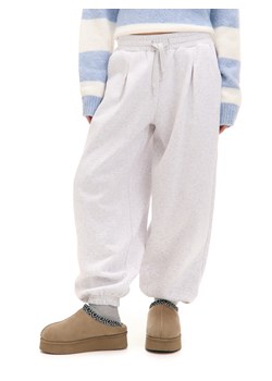 Cropp - Jasnoszare joggery z wysokim stanem - jasny szary ze sklepu Cropp w kategorii Spodnie damskie - zdjęcie 176577388