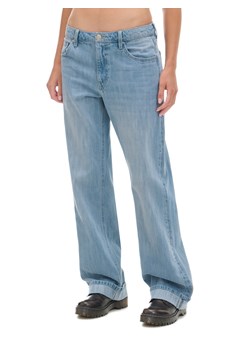 Cropp - Jeansy baggy w stylu vintage - niebieski - id: 742AQ-50X - marki Cropp - 176578015 Cropp - Jeansy baggy w stylu vintage - niebieski ze sklepu Cropp w kategorii Jeansy damskie - zdjęcie 176578015