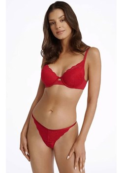 Esotiq biustonosz push-up czerwony Isabelle 41021-33X, Kolor czerwony, Rozmiar 70E, Esotiq ze sklepu Primodo w kategorii Biustonosze - zdjęcie 176582448
