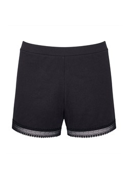 Sloggi spodenki damskie czarne GO Ribbed 10215264, Kolor czarny, Rozmiar L, Sloggi ze sklepu Primodo w kategorii Piżamy damskie - zdjęcie 176584965