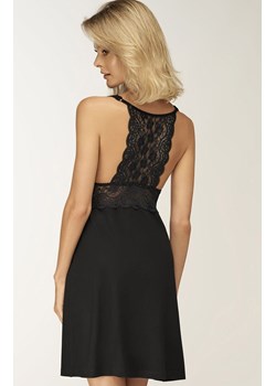 Czarna koszulka nocna Lavania, Kolor czarny, Rozmiar M, Unikat ze sklepu Primodo w kategorii Koszule nocne - zdjęcie 176585257