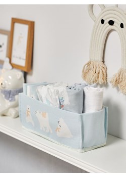 Sinsay - Pudełko do przechowywania - błękitny ze sklepu Sinsay w kategorii Kosze i pudełka na zabawki - zdjęcie 176593729