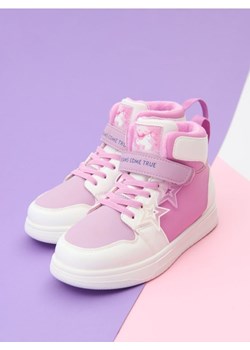 Sinsay - Sneakersy - różowy ze sklepu Sinsay w kategorii Trampki dziecięce - zdjęcie 176593745