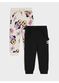 Sinsay - Spodnie dresowe Myszka Minnie 2 pack - kremowy ze sklepu Sinsay w kategorii Spodnie i półśpiochy - zdjęcie 176593757