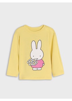 Sinsay - Koszulka z długimi rękawami Miffy - żółty - id: 993CQ-11X - marki Sinsay - 176594717 Sinsay - Koszulka z długimi rękawami Miffy - żółty ze sklepu Sinsay w kategorii Kaftaniki i bluzki - zdjęcie 176594717