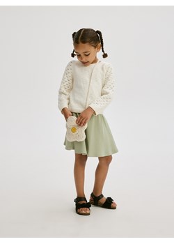 Reserved - Bawełniana spódnica - jasnozielony ze sklepu Reserved w kategorii Spódnice dziewczęce - zdjęcie 176596919