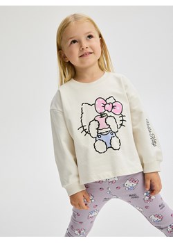 Reserved - Koszulka Hello Kitty - kremowy ze sklepu Reserved w kategorii Bluzki dziewczęce - zdjęcie 176597037