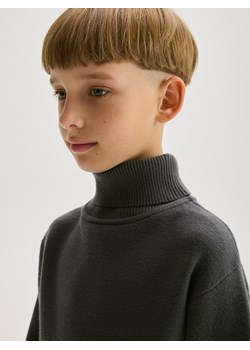 Reserved - Sweter z wiskozą - ciemnoszary ze sklepu Reserved w kategorii Swetry chłopięce - zdjęcie 176600136