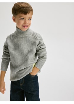 Reserved - Sweter z domieszką wełny - jasnoszary ze sklepu Reserved w kategorii Bluzy chłopięce - zdjęcie 176600197