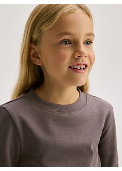 Reserved - Koszulka z długim rękawem - ciemnoszary ze sklepu Reserved w kategorii Bluzki dziewczęce - zdjęcie 176600245