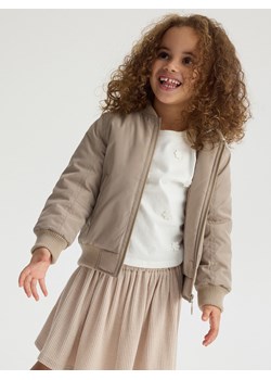 Reserved - Kurtka bomberka z kapturem - beżowy ze sklepu Reserved w kategorii Kombinezony i kurtki - zdjęcie 176601416