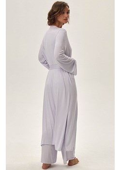 Esotiq szlafrok damski długi Juliette 42063-09X, Kolor szary, Rozmiar M, Esotiq ze sklepu Intymna w kategorii Szlafroki damskie - zdjęcie 176602776