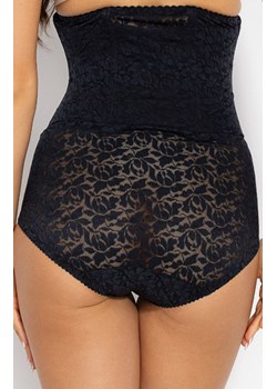 Czarny gorset połączony z figami Super Talia New, Kolor czarny, Rozmiar 3XL, Mitex ze sklepu Intymna w kategorii Majtki damskie - zdjęcie 176603086