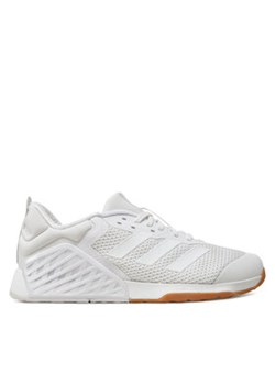 adidas Buty na siłownię Dropset 3 ID8628 Biały ze sklepu MODIVO w kategorii Buty sportowe męskie - zdjęcie 176605825