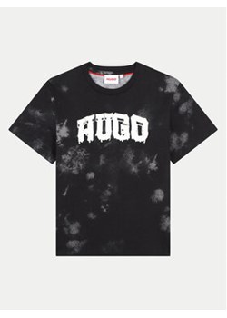 Hugo T-Shirt G00150 D Czarny Regular Fit ze sklepu MODIVO w kategorii T-shirty chłopięce - zdjęcie 176606998