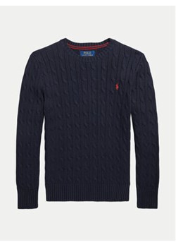 Polo Ralph Lauren Sweter 323702674060 Granatowy Regular Fit ze sklepu MODIVO w kategorii Swetry chłopięce - zdjęcie 176607599