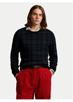 Polo Ralph Lauren Sweter 710949279001 Zielony Regular Fit ze sklepu MODIVO w kategorii Swetry męskie - zdjęcie 176614887