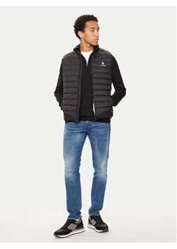 U.S. Polo Assn. Kamizelka MUP3267 Czarny Regular Fit ze sklepu MODIVO w kategorii Kamizelki męskie - zdjęcie 176618097
